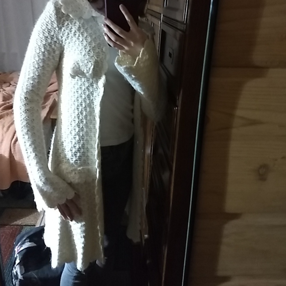 Vintage long cardigan sweater